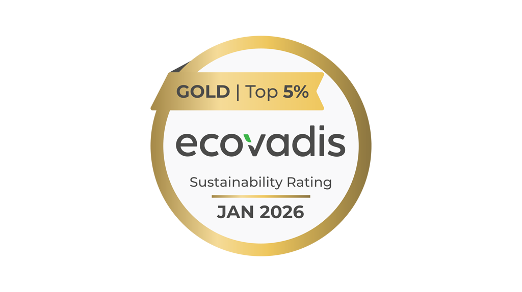 Gold medal in the EcoVadis 2025 assessment !